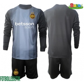 Inter Milan Målvakt Hemmaställ Barn 2025-26 Långärmad (+ Korta byxor)